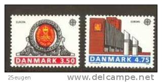 DENMARK 1990  MICHEL NO 974-975  MNH - Unused Stamps