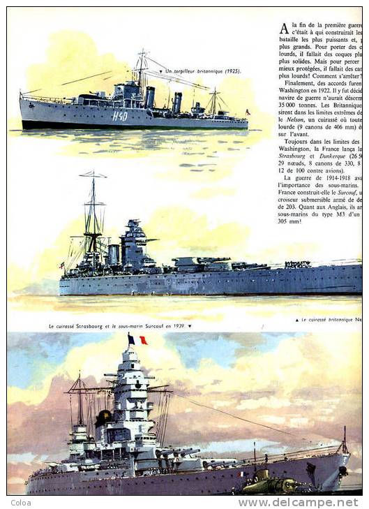 Marine G. FOUILLE, Peintre De La Marine « L’Histoire Des Bateaux » 1960 - Enzyklopädien