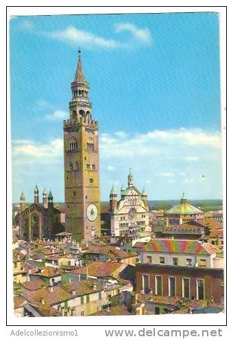 21756)cartolina Illustratoria  Cremona - Il Torrazzo - Cremona