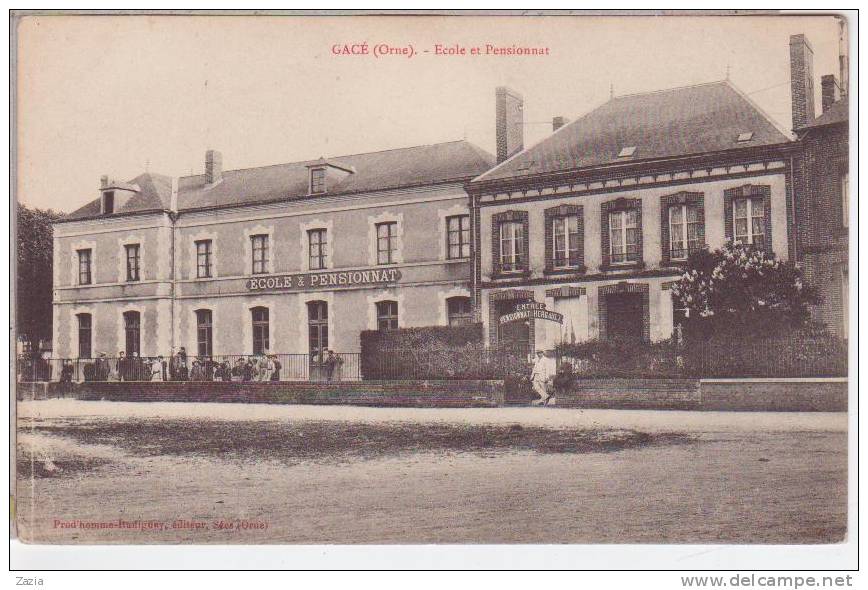 61.092/ GACE - Ecole Et Pensionnat - Gace