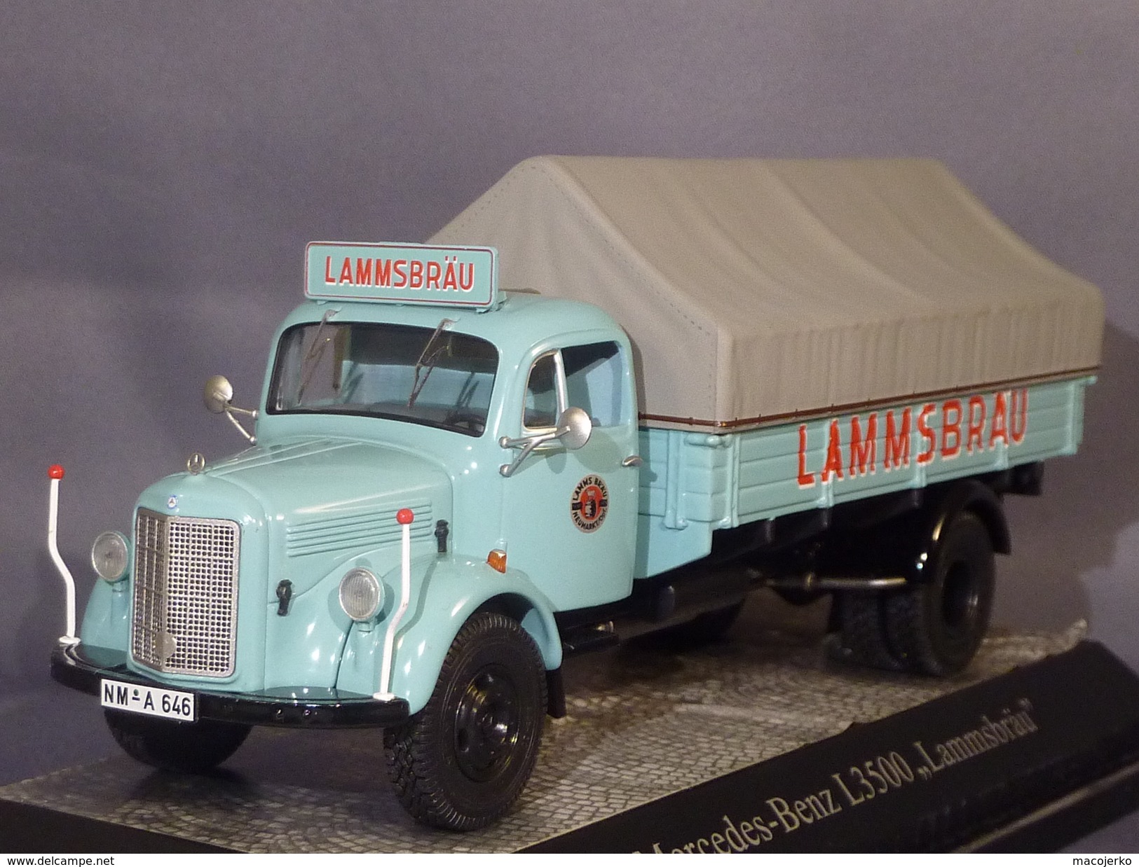 Premium ClassiXXs 12451, Mercedes L3500 "Lammsbräu", 1:43 - Autres & Non Classés