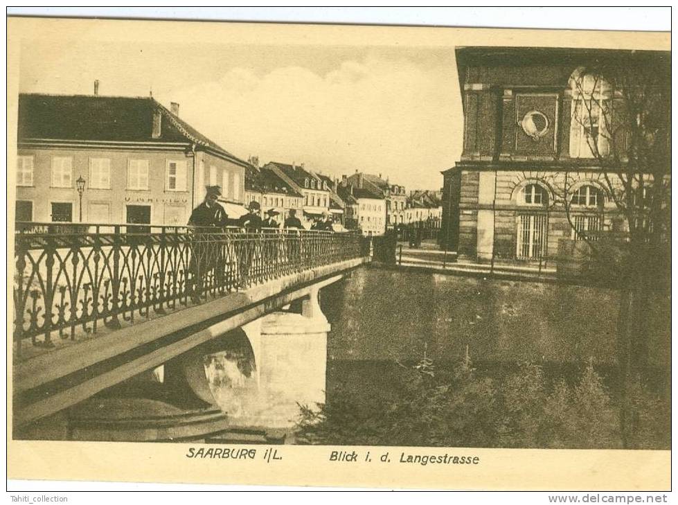 SAARBURG - Blick I.d Langestrasse - Sarrebourg