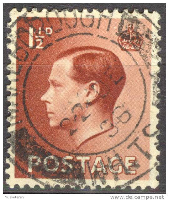 Great Britain Mi. 195 King Edward VIII Deluxe Cancel Postmark 1936 - Used Stamps