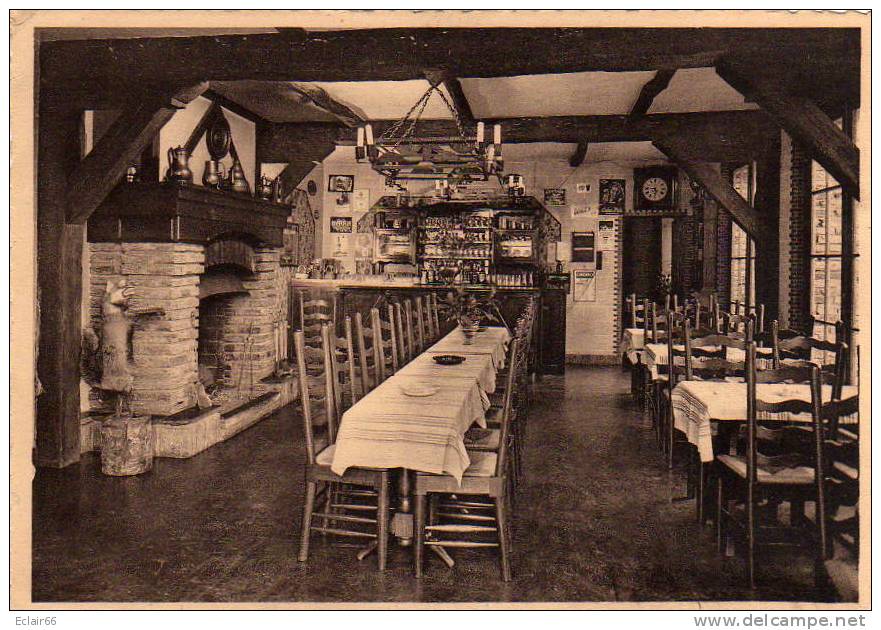 ROCHEHAUT SUR SEMOIS CPSM  Grd Format  Année  1956 AUBERGE AU NATUREL DES ARDENNES Salle à Manger - Sonstige & Ohne Zuordnung