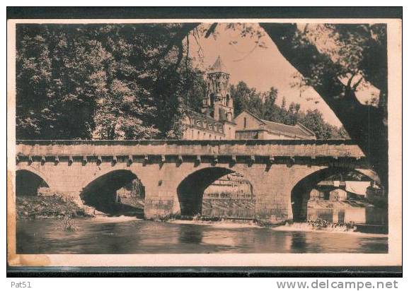 DORDOGNE - Brantôme : Pont Sur La Drône Et L'abbaye - Brantome