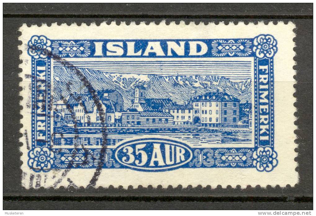 Iceland 1925 Mi. 117     35 Aur National Museum In Reykjavik - Gebruikt