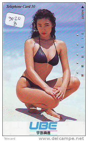Télécarte Japan EROTIQUE (3020b) *  Sexy Lingerie Femme * EROTIC  EROTIK - EROTIEK  BIKINI BATHCLOTHES - Mode