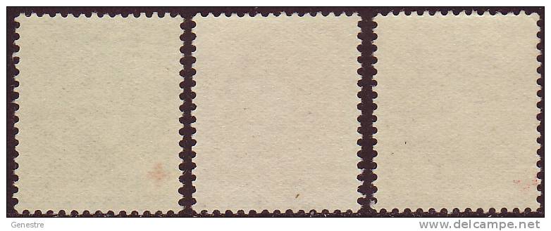 Belgique - 1914 - COB  129 à 131 ** (MNH) - 1914-1915 Rode Kruis