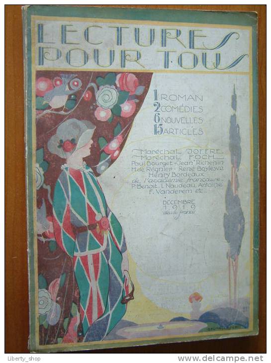 LECTURES POUR TOUS - DECEMBRE 1919 !! - 1900 - 1949