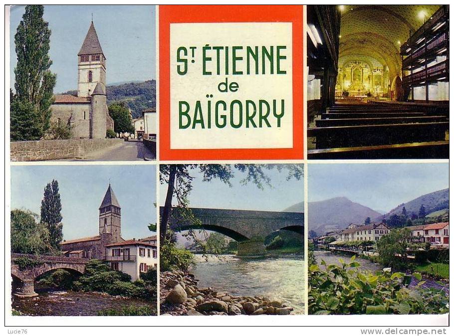 SAINT ETIENNE DE BAIGORRY  - 5 Vues Diverses - Saint Etienne De Baigorry
