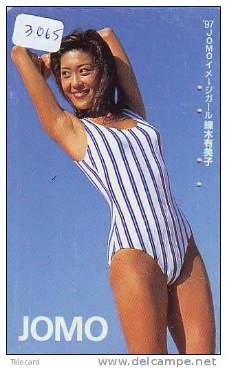 TELEFONKARTE  Japan EROTIQUE (3065)  Sexy Lingerie Femme  EROTIC Japan Phonecard - EROTIK - EROTIEK  BIKINI - Mode