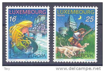 Luxembourg ** Y&T 1368-69 Europa - Unused Stamps