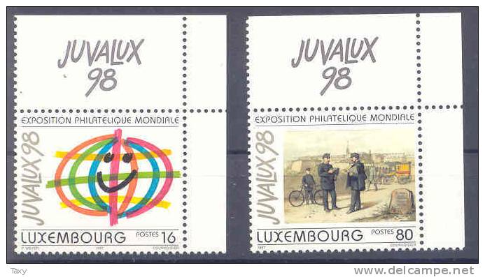 Luxembourg ** Y&T 1373-74 Juvalux 98 - Ungebraucht