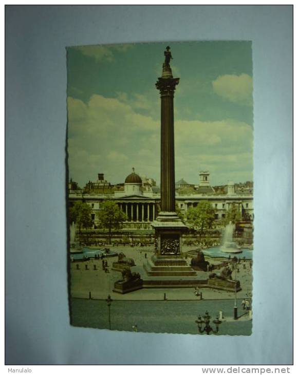 Nelson'scolumn, Trafalgar Square, London - Trafalgar Square