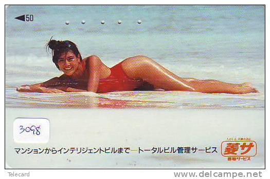 TELEFONKAART  Japan EROTIQUE (3098)  Sexy Lingerie Femme  EROTIC Japan Phonecard - EROTIK - EROTIEK  BIKINI - Mode