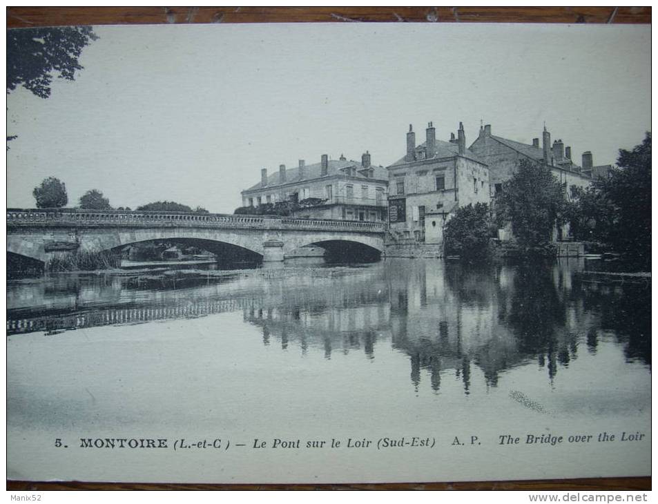 41 - MONTOIRE - Le Pont Sur Le Loir (Sud Est). - Montoire-sur-le-Loir