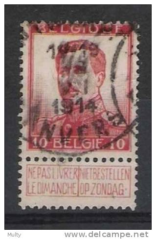 Belgie OCB 123 (0) - 1912 Pellens