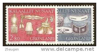 GREENLAND 1987 MICHEL NO: 174-175  MNH - Other & Unclassified