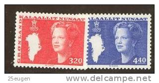 GREENLAND 1989 MICHEL NO: 189-190  MNH - Other & Unclassified
