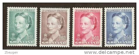 GREENLAND 1990 MICHEL NO: 201-204  MNH - Andere & Zonder Classificatie