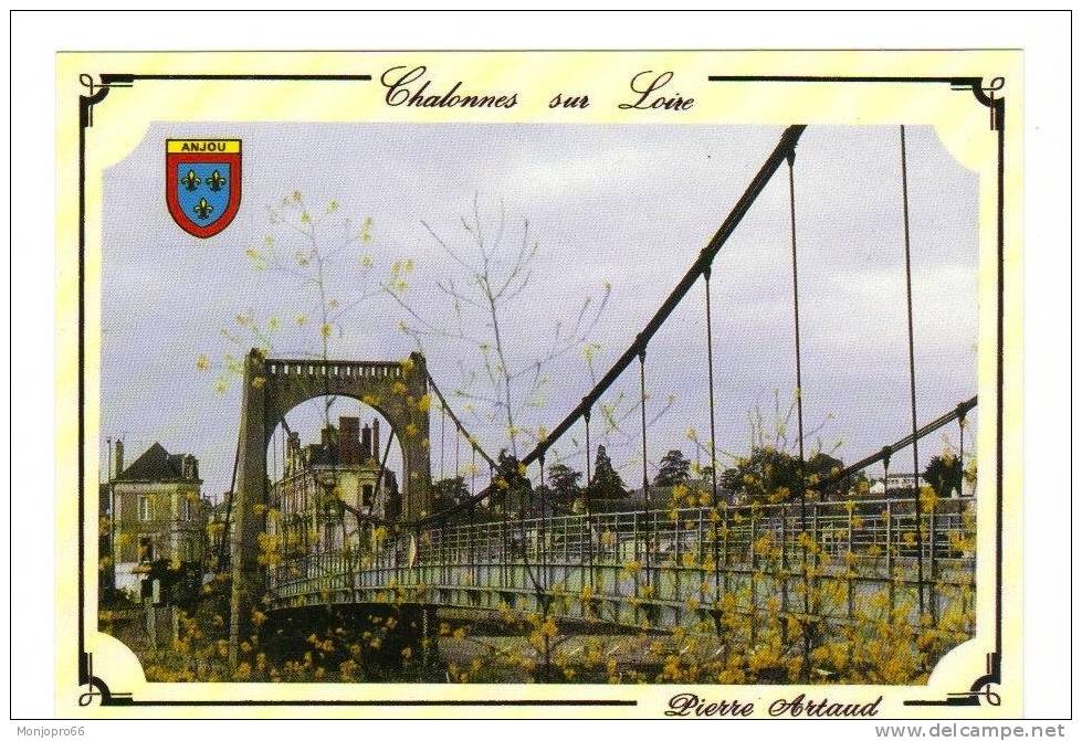 CPM De Chalonnes Sur Loire   Le Pont Sur La Loire - Chalonnes Sur Loire