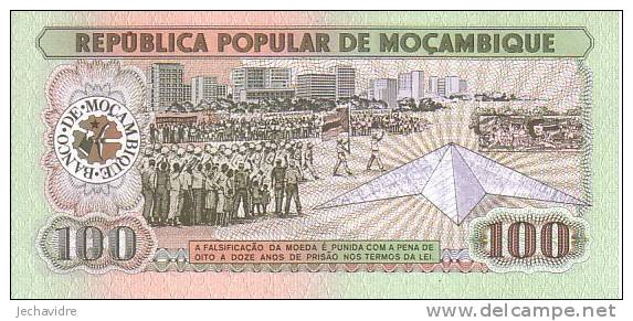 MOZAMBIQUE   100 Meticais   Daté Du 16-06-1980    Pick 126     ***** BILLET  NEUF ***** - Mozambico