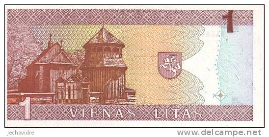 LITHUANIE   1 Litas   Emission De 1994   Pick 53a     ***** BILLET  NEUF ***** - Lituanie