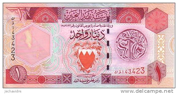 BAHREIN   1 Dinar  Non Daté (1993)   Pick 13     ***** BILLET  NEUF ***** - Bahreïn