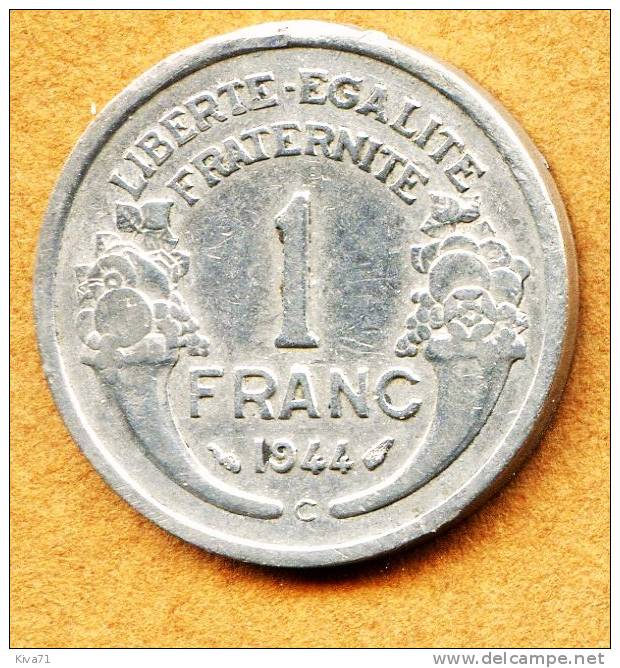 1 Francs "Morlon"  1944c  TB - 1 Franc