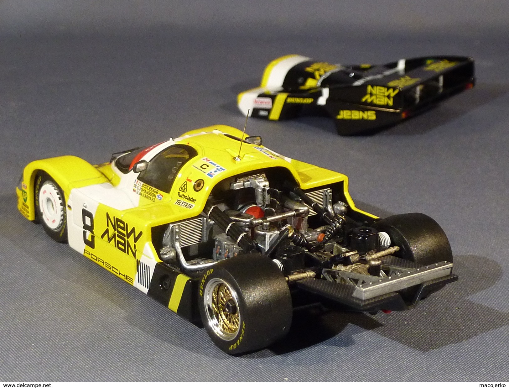 Hpi Racing 8031, Porsche 956 LH #8 LM84, 1:43 - HPI-Racing