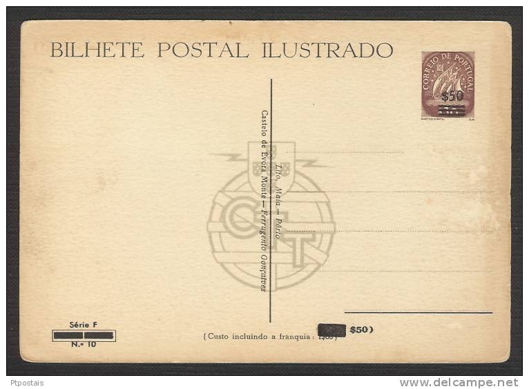 PORTUGAL Evora Monte Castelo Maximum Postcard / Carte Maximum - Cartes-maximum (CM)