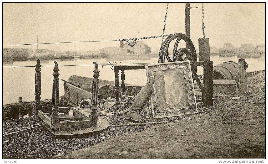 CP 94 ALFORVILLE La Grande Crue De La Seine ( Janvier 1910) Tables, Cadre, Pompe, Botte - Alfortville