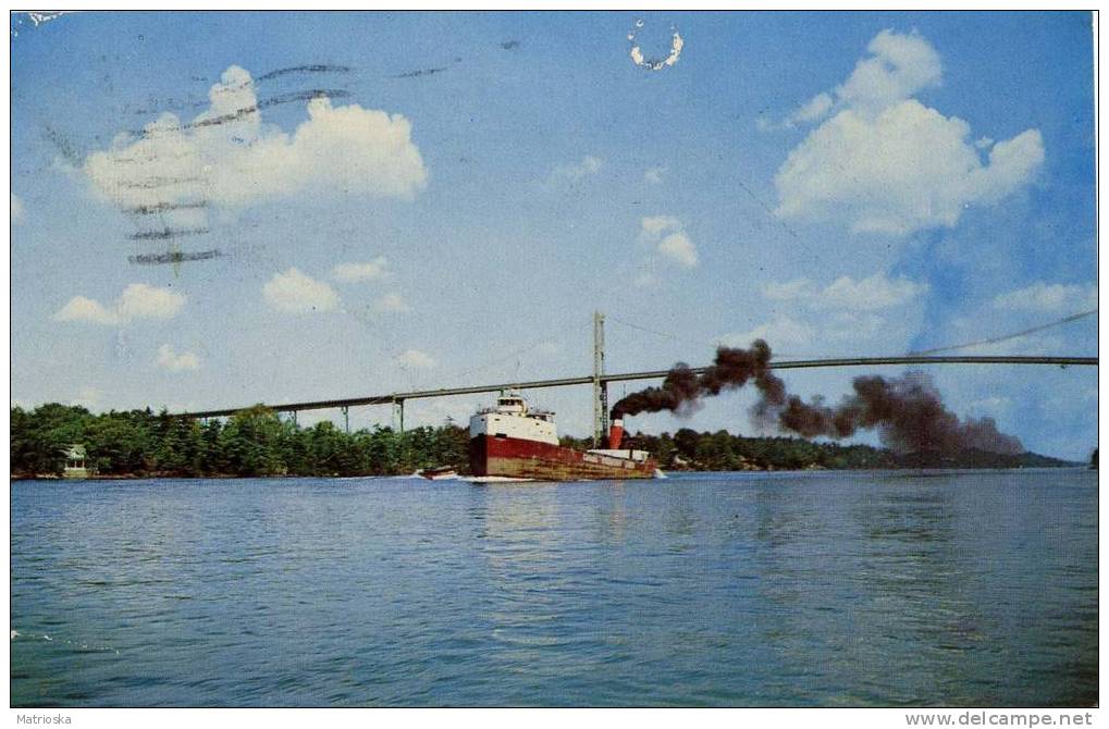 SIRACUSE  -  Thousand Islands International Bridge -   VG  1966  -  (98) - Syracuse
