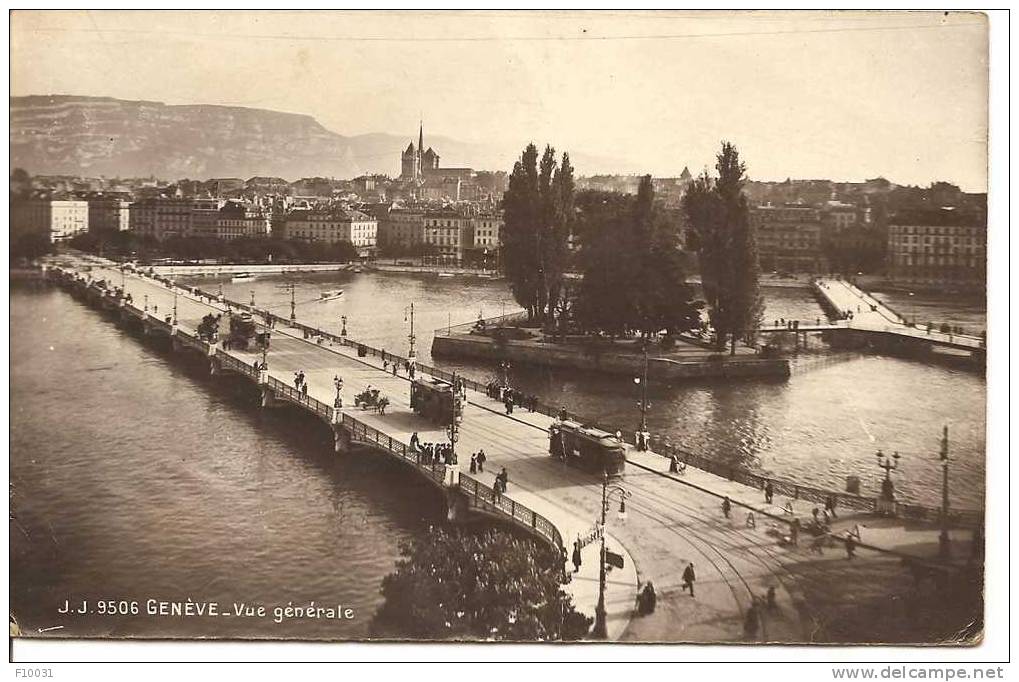 GENEVE  Vue Générale - Genève