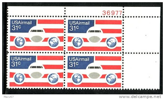 U.S. C90X4    **  AERO  GLOBES - 3b. 1961-... Unused