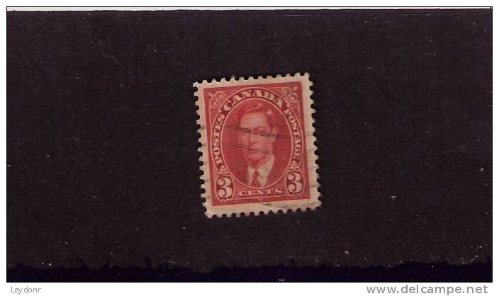 Canada - King George VI - Scott # 233 - Oblitérés