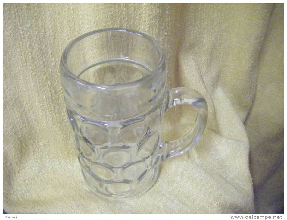 Chope En Verre 1 Litre  Marque TG 6------------- - Verres