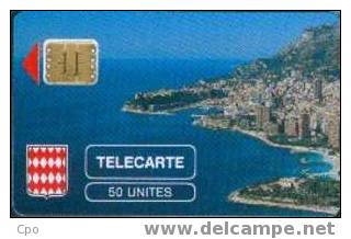 # MONACO MF2 Rocher De Monaco 50 Sc3 08.89 5000ex Tres Bon Etat - Monace