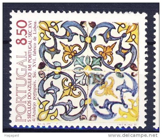 ##1981. Portugal. Azulejos= Tiles. Michel 1548. MNH ** - Unused Stamps