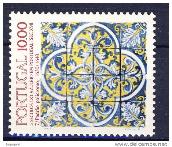 ##1982. Portugal. Azulejos= Tiles. Michel 1576. MNH ** - Neufs