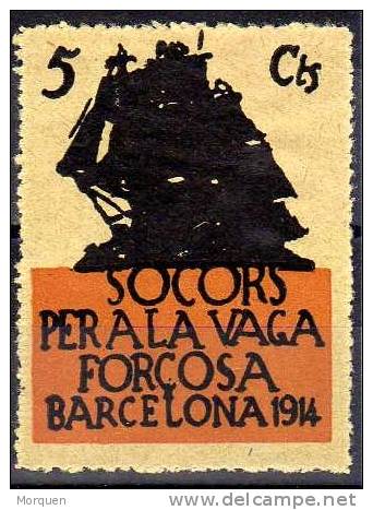 Viñetas Socors  Vaga Forzosa De Barcelona 1914 - Varietà E Curiosità