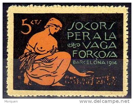 Viñetas Socors  Vaga Forzosa De Barcelona 1914 - Variétés & Curiosités