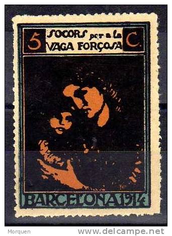 Viñetas Socors  Vaga Forzosa De Barcelona 1914 - Variétés & Curiosités