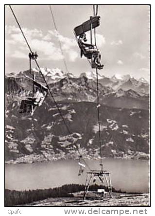 THUNERSEE : Sportbahn Beatenberg , Niederhorn 1950 M - Beatenberg