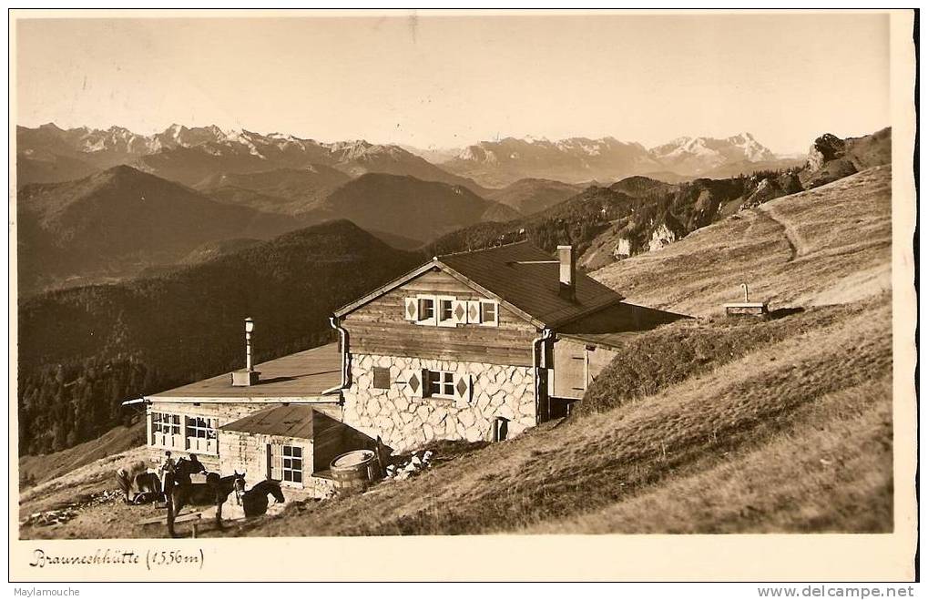 Brauneck Wetterstein 1938 - Mittenwald