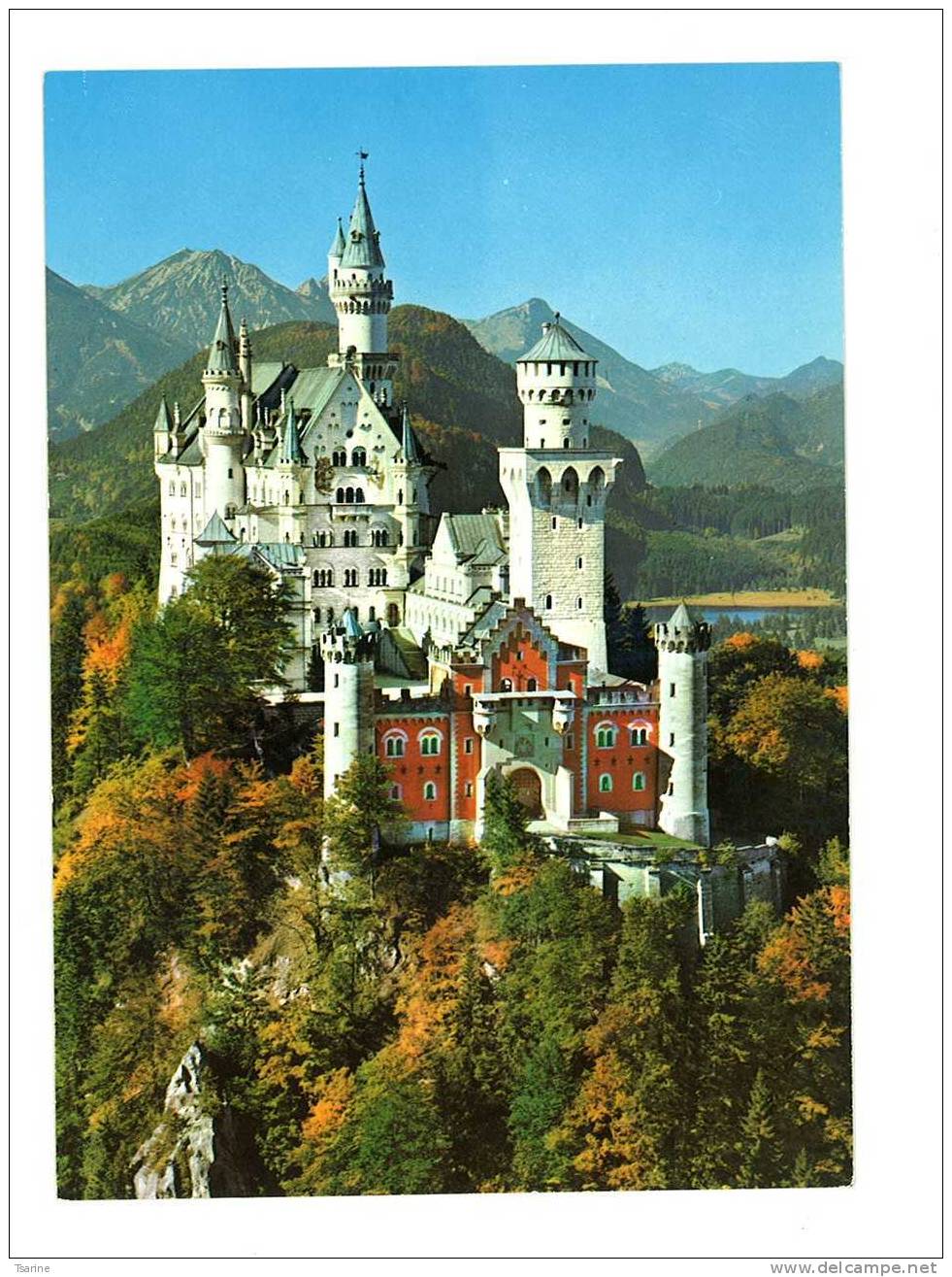 Allemagne - Lot De 3 Cartes Du Chateau De NEUSCHWANSTEIN - Füssen