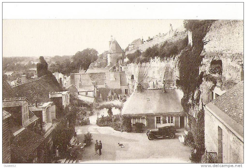 Vouvray Etablissements Vavasseur  Bernardet  Vue Panoramique Voiture  ( Animée  ) - Vouvray