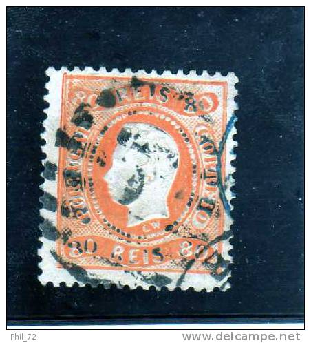PORTUGAL Y.T N°31(o) TRES BEAU - Used Stamps