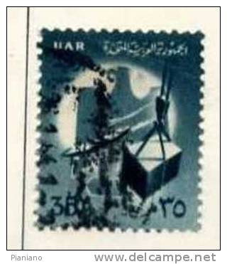 PIA - EGITTO - 1961 : Serie Corrente : Aquila Dfi Saladino - (Yv 511) - Used Stamps