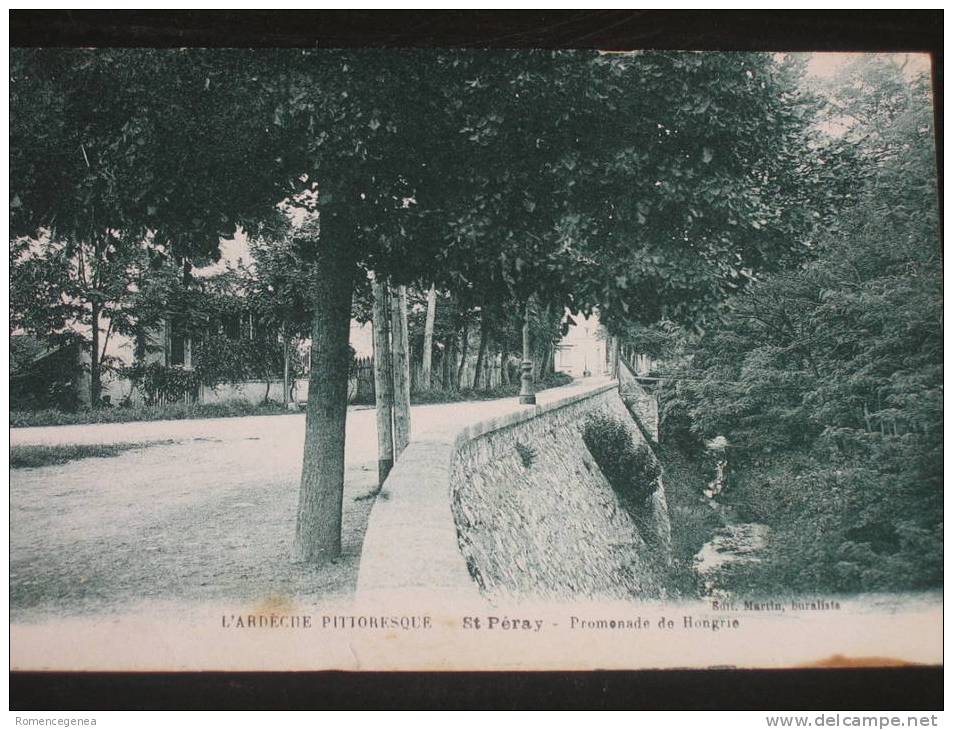 SAINT-PERAY - Promenade De Hongrie - Saint Péray